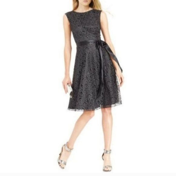 Tahari ASL Sparkly Evening Dress - Picture 12 of 12